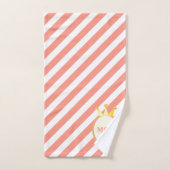 Mooie koninginnenkroon bad handdoek (Handdoek)