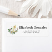 Mooie Kookaburra Bloem Illustratie is incorrect, t Etiket (Insitu)