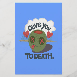 Mooie kool waar ik van Afrika hou Briefpapier