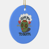 Mooie kool waar ik van Afrika hou Keramisch Ornament (Rechts)