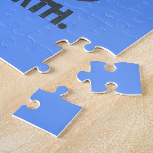 Mooie kool waar ik van Afrika hou Legpuzzel (Zijkant)