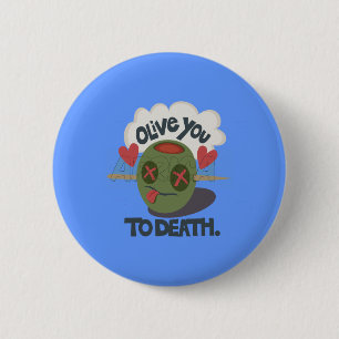 Mooie kool waar ik van Afrika hou Ronde Button 5,7 Cm