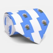 Mooie kool waar ik van Afrika hou Stropdas (Opgerold)