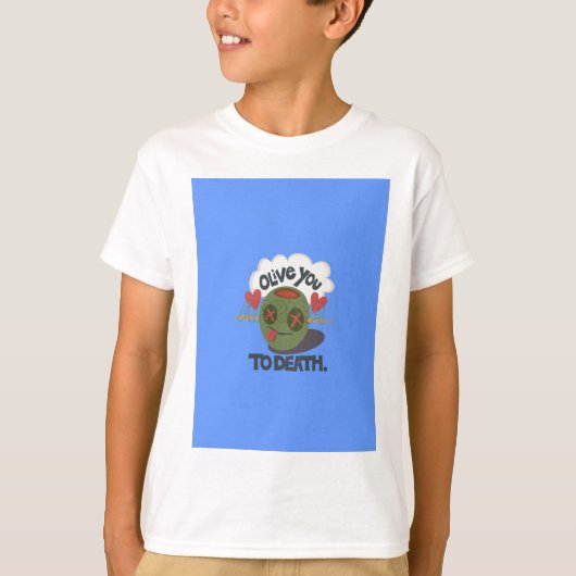 Mooie kool waar ik van Afrika hou T-shirt (Voorkant)