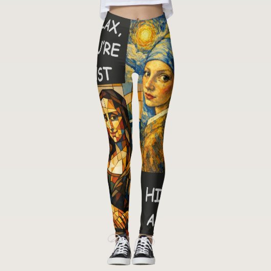 Mooie Koorts Droom Leggings (Voorkant)