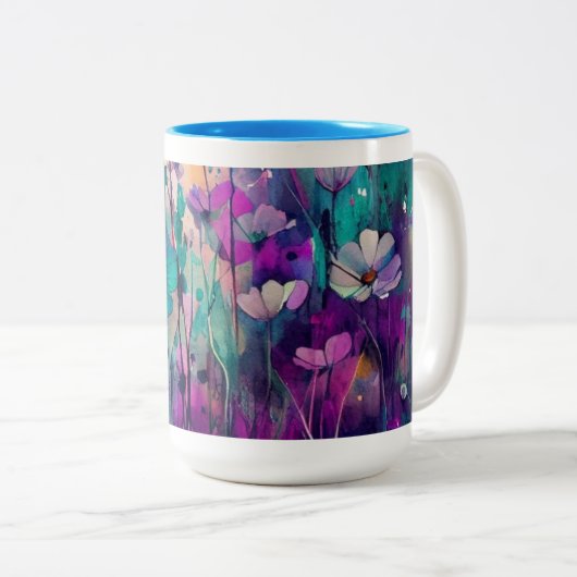 Mooie kop met blauwe fluiten (Voorkant rechts)