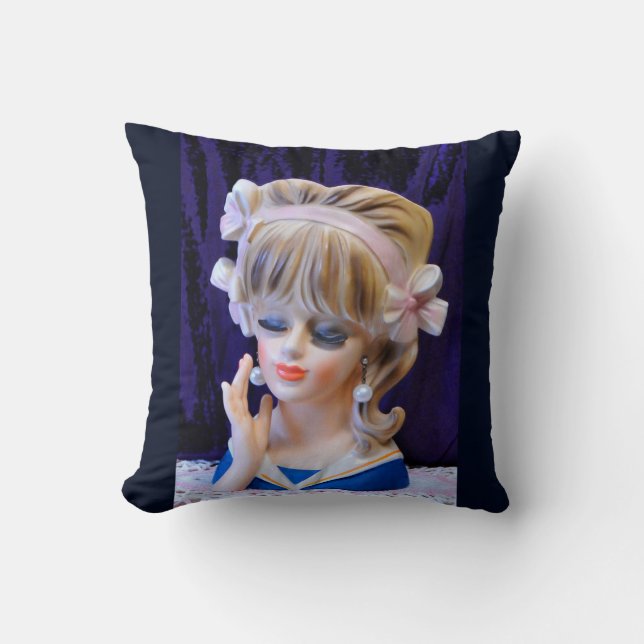 Mooie koppen voor meisjes met hoofddop voor dollle kussen (Voorkant)