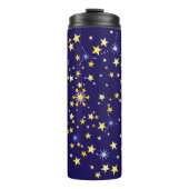 Mooie Kosmische Patroon Sterrennacht Sterrenstelse Thermosbeker (Voorkant)