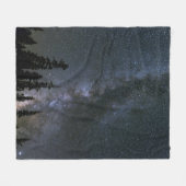 Mooie kosmos fleece deken (Voorkant (Horizontaal))