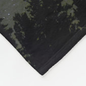 Mooie kosmos fleece deken (Hoek)