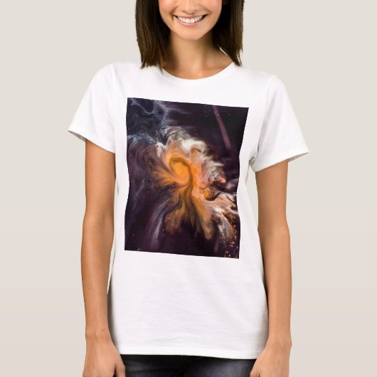 Mooie kosmos t-shirt (Voorkant)