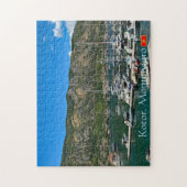 Mooie Kotorbaai in Montenegro reis Legpuzzel (Verticaal)