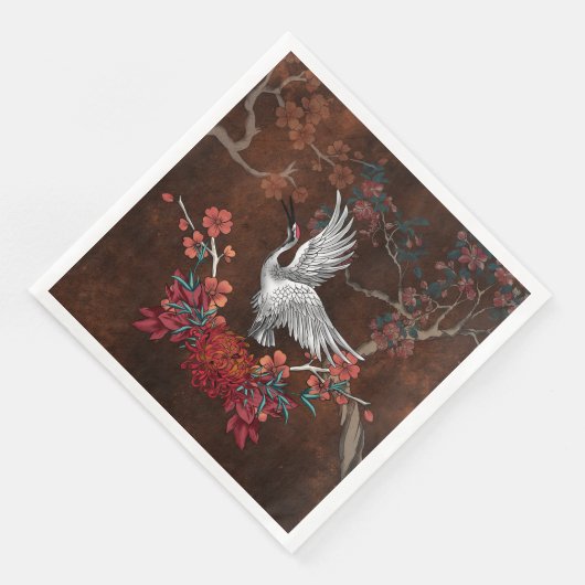 Mooie kraan servet (Hoek)