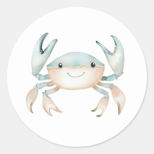 Mooie Krab Stickers (Voorkant)