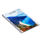 Mooie Kreta Griekenland Kust Uitzicht artwork Notitieboek (Rechterzijde)