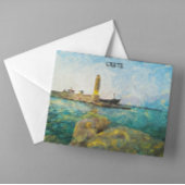 Mooie Kreta Griekenland olieverf Briefkaart