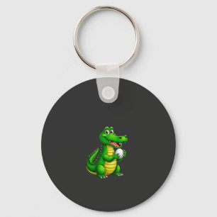 Mooie Krokodil Stay Wild Sleutelhanger – Leuke Wil