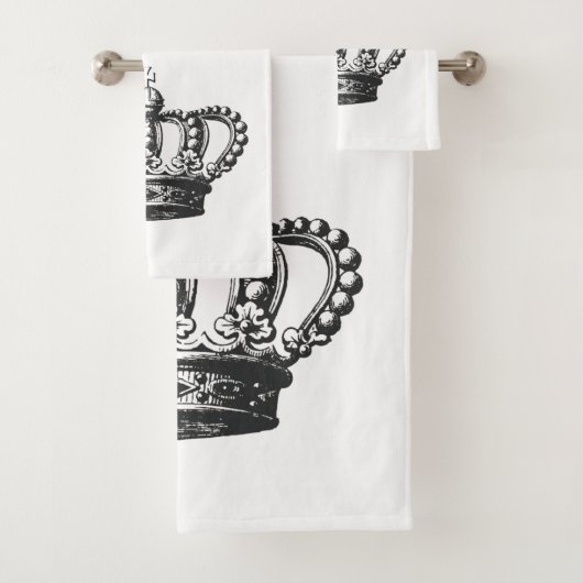 Mooie Kroon Bad Handdoek (Insitu)