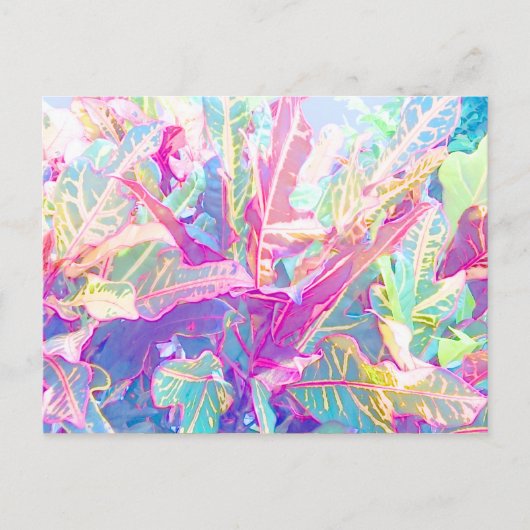 Mooie kroonbladeren (2) briefkaart (Voorkant)