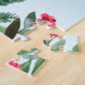 Mooie kruis- en bloemenpuzzel legpuzzel (Zijkant)