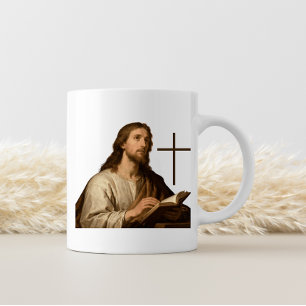 Mooie kruis van Jezus - Religieus christelijk Koffiemok