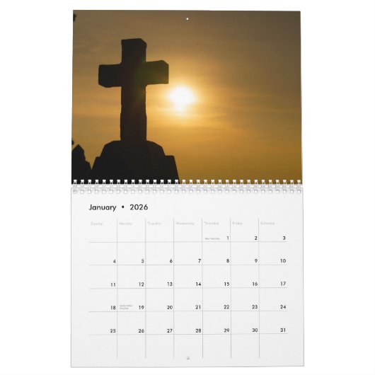 Mooie Kruizen 2026 Kalender (Jan 2026)