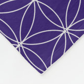 Mooie kubus van Metatron Fleece Deken (Hoek)