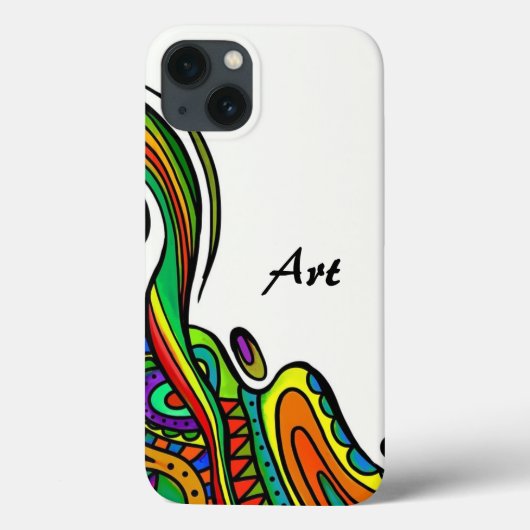 Mooie kunst Case-Mate iPhone case (Achterkant)