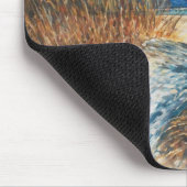 Mooie kunst met zijdekunst en Dunes Muismat (Hoek)