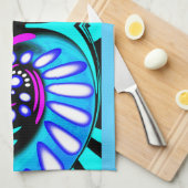 Mooie kunst theedoek (Quarter Fold)