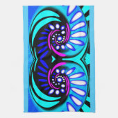 Mooie kunst theedoek (Verticaal)