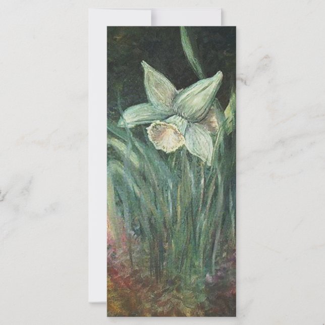 Mooie KUNST van een zacht omhulde Daffodil (Voorkant)