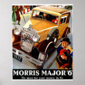 Mooie kunstdeco Britse  auto Poster (Voorkant)