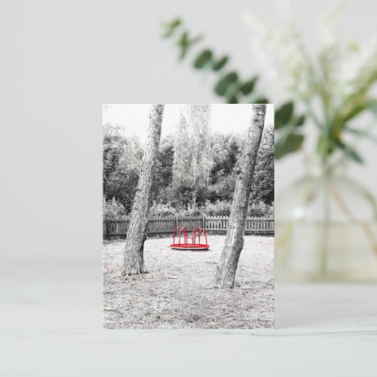 Mooie kunstopname briefkaart (Staand voorkant)