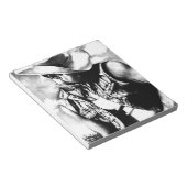 Mooie kunsttekening handig Cowboy Country Man Notitieblok (Schuin)