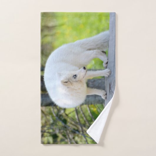 Mooie kunstvos handdoek (Handdoek)