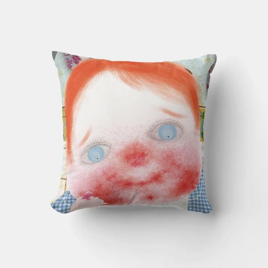 mooie kussen baby van "Cooking with friends" (Voorkant)