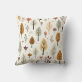 Mooie kussen met boompatroon (Achterkant)