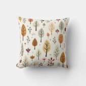 Mooie kussen met boompatroon (Voorkant)