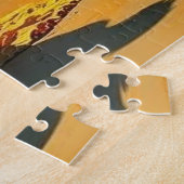 Mooie Kustnacht Zeezichtreflectie Legpuzzel (Zijkant)