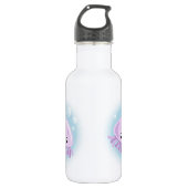 Mooie kwal waterfles (Voorkant)