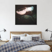 Mooie kwallen canvas afdruk (Insitu (Slaapkamer))