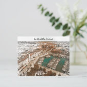 Mooie La Rochelle Frankrijk Vintage Travel Briefkaart (Staand voorkant)