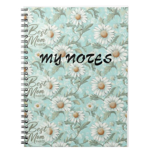 🌷 Mooie Labels voor het Notitieboek van mama 🌷 (Voorkant)