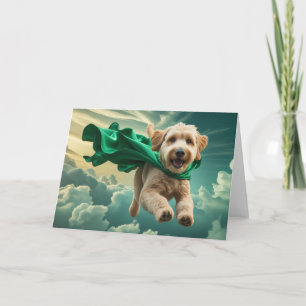 Mooie Labradoodle Wenskaart Kaart