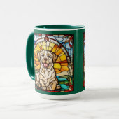Mooie Labrador Retriever koffiemok Mok (Voorkant links)