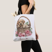 Mooie Labrador Retriever Puppy Tote Bag (Dichtbij)