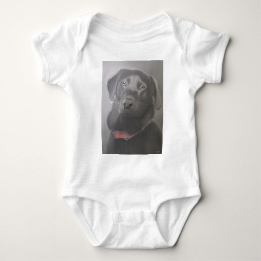 Mooie labrador Retriever tekening Romper (Voorkant)