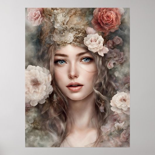 Mooie Lady Amanda Poster (Voorkant)