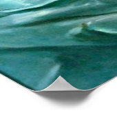  mooie Lady Green Dress Poster (Hoek)